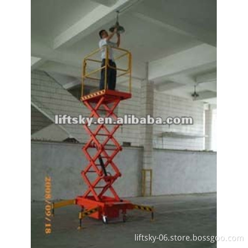 customized Aerial work platform / High Working Lift SJY0.25-3.9.2